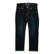 Faded Glory Baby Boy/'s 100/% Organic Cotton Dark Denim Cargo Pants 24M NEW